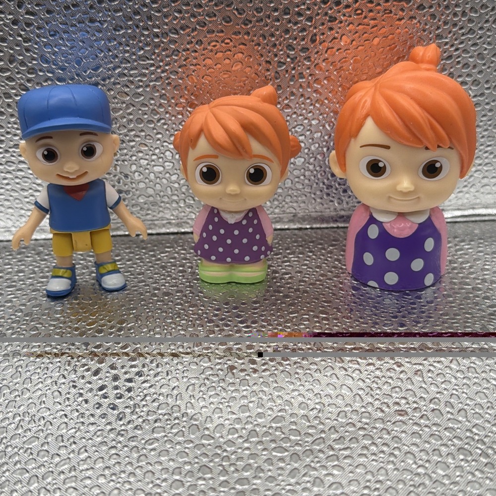 Cocomelon Figures Lot Of 3 Cocomelon Figures Replacements 2020 2021 2022